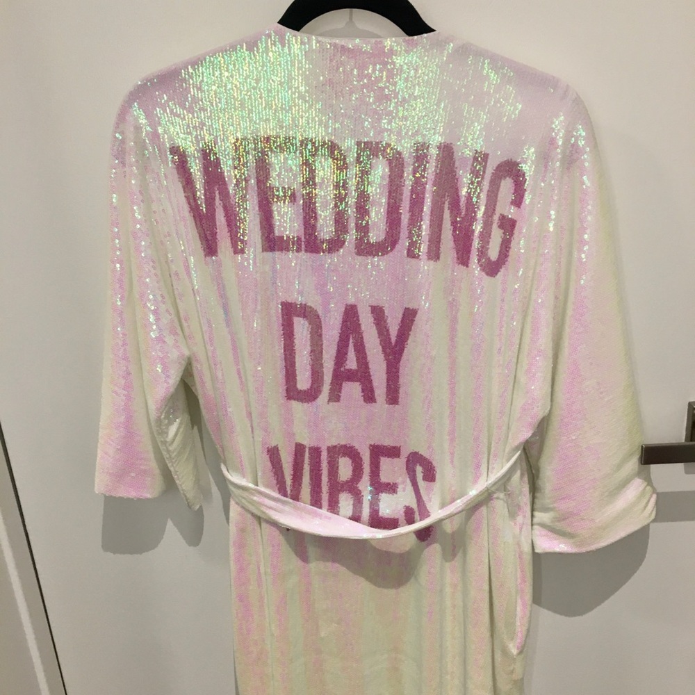 Hayley Paige wedding day robe